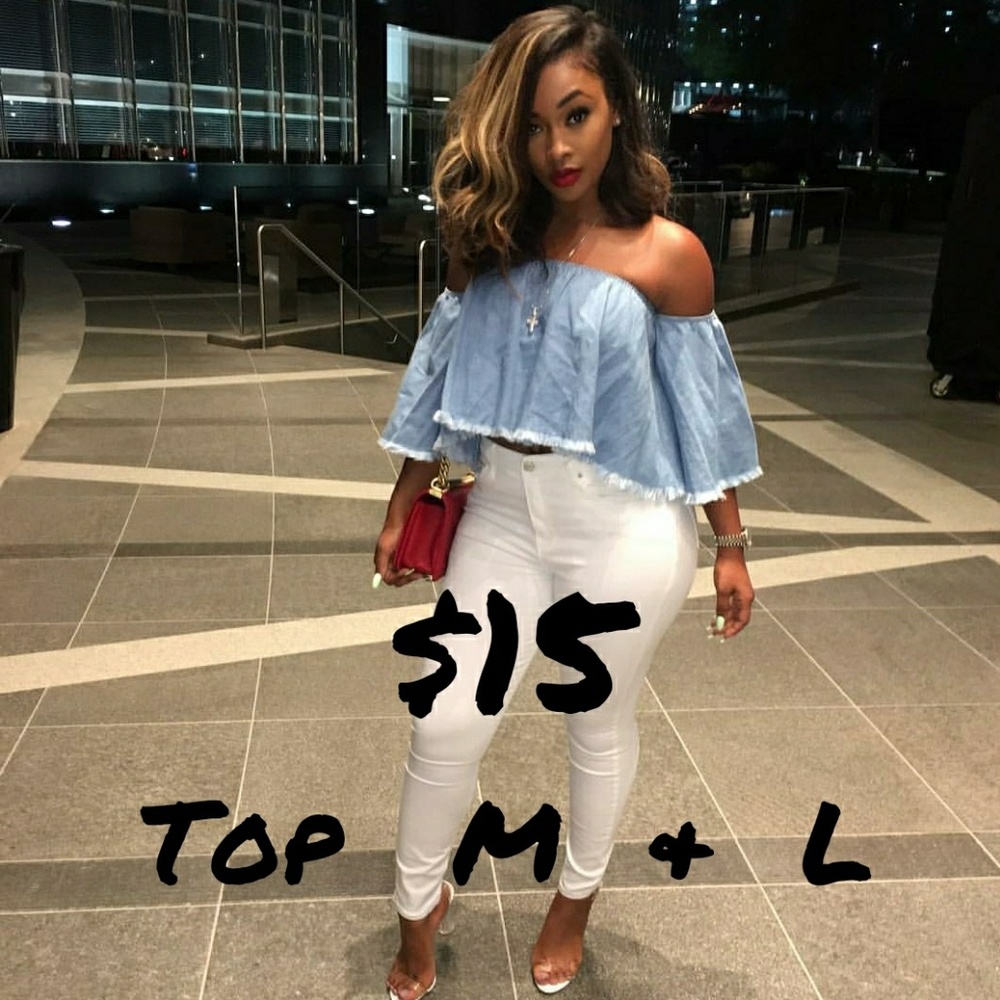 PIB Denim Crop Top